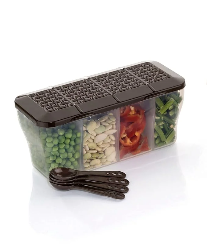 4 Section Kitchen Storage Container 2000 ml